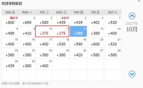 国庆机票价格大跳水背后的真相与影响分析