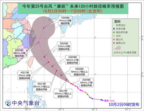 台风康妮，瞬间最大风力达17级的威力与影响